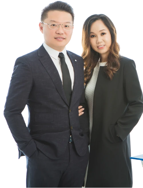 Winzia 聯合創辦人何敬華與黃鳳儀合照