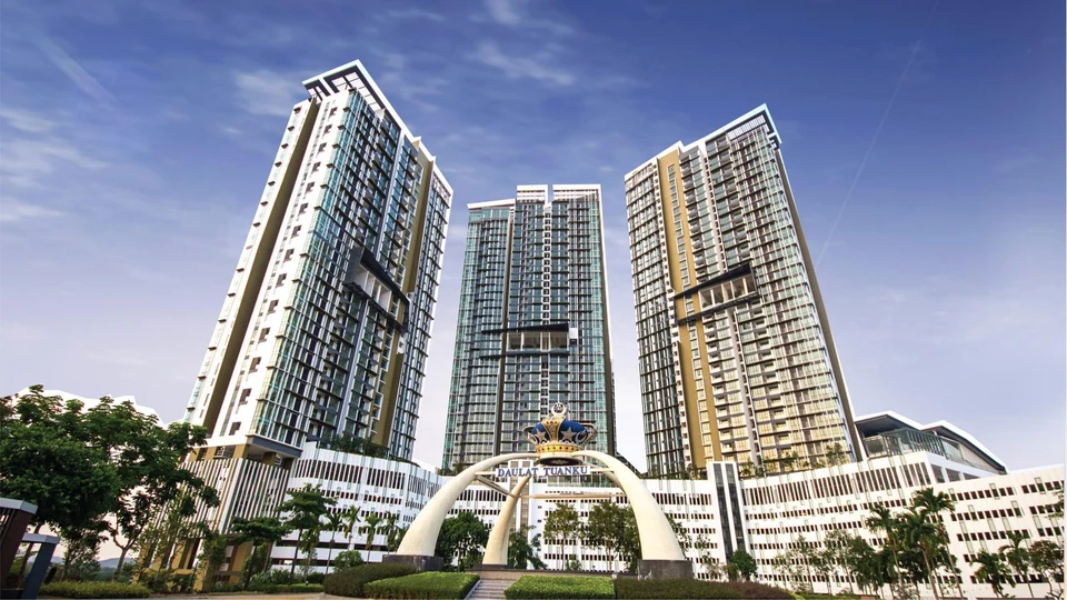 Completed Elysia residential towers