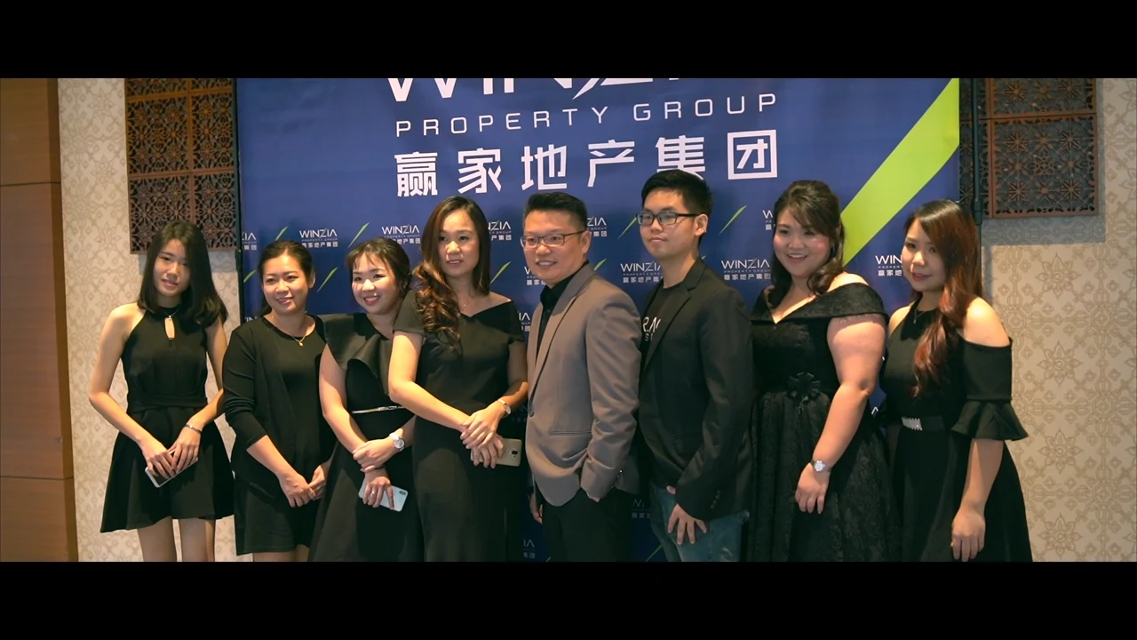 2018 WINZIA 答謝晚宴團隊合照